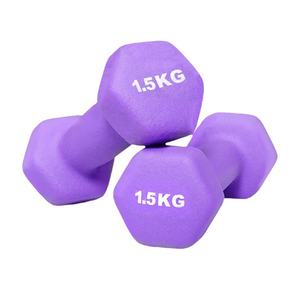 Multi-Color 6 KG Neoprene Coated Hex <strong>Dumbbell</strong> <strong>Set</strong> for Power Lifting Training Gym Weightlifting Essentials for Body Building - Product Image 5