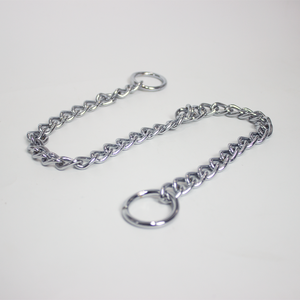 Wetterfeste Haustier-Halskette aus weichem legiertem Stahl im modernen Stil Slip P-Kette Hunde trainings halsband Schnell verschluss Metall-Choke-Hunde halsband - Product Image 6