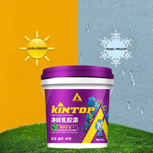 สีน้ำยางภายนอกอาคารแบบเป็นมิตรกับสิ่งแวดล้อม สำหรับงาน DIY ใน<span class=keywords><strong>บ้าน</strong></span>, สารเคลือบผนังและเพดานกันน้ำสำหรับการปรับปรุง<span class=keywords><strong>บ้าน</strong></span>ภายนอก, สีตามสั่ง - Product Image 6