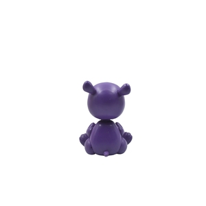 El hipopótamo bobblehead es un animal lindo y divertido, perfecto para el tablero de tu coche, la oficina o la decoración del hogar. - Product Image 3