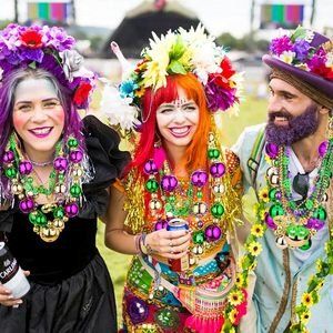 زخارف حفلات الكرنفال ، قلادة كرنفال كبيرة الخرز ، ماردي غرا للنساء والرجال مستلزمات كرنفال الأطفال - Product Image 2