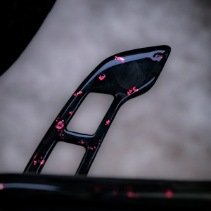 Volante Personalizado de Fibra de Carbono Forjado Rosa para VW <span class=keywords><strong>Beetle</strong></span> Cabriolet Golf <span class=keywords><strong>Cabrio</strong></span> Convertible Lamando Scirocco Passat - Product Image 4