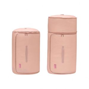 Compressible Cylinder Foldable Eco-Friendly <b>Quilt</b> Bag Clothes Organizer Modern Business&Shopping Use Large Capacity Moving - Product Image 2