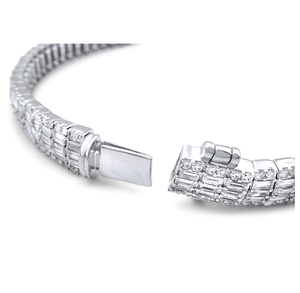 Luxury Diamond Cuban <b>Bracelet</b> 14mm 9 Inch Full Yellow Gold Iced Out Wedding Jewelry Lab Grown Gold Plated Certified - Product Image 3