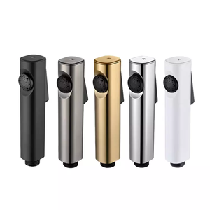 Hanssmart фабрика <span class=keywords><strong>OEM</strong></span> упаковка черный хром ванная пластиковая Shattaf Набор <span class=keywords><strong>ABS</strong></span> спрей Туалет Биде набор - Product Image 6