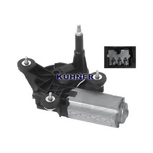Motore tergicristallo per FIAT PANDA / PANDA CLASSIC 1.2 4x4 (169.AXB2A) benzina (KW: 44, HP: 60) da 10 2004 MARELLI DRL350E - Product Image 2