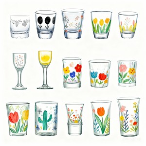 低送料低MOQ 1オンス/2オンスカスタムショットグラスロゴ付き厚底高品質ショットグラスカスタムロゴ - Product Image 1