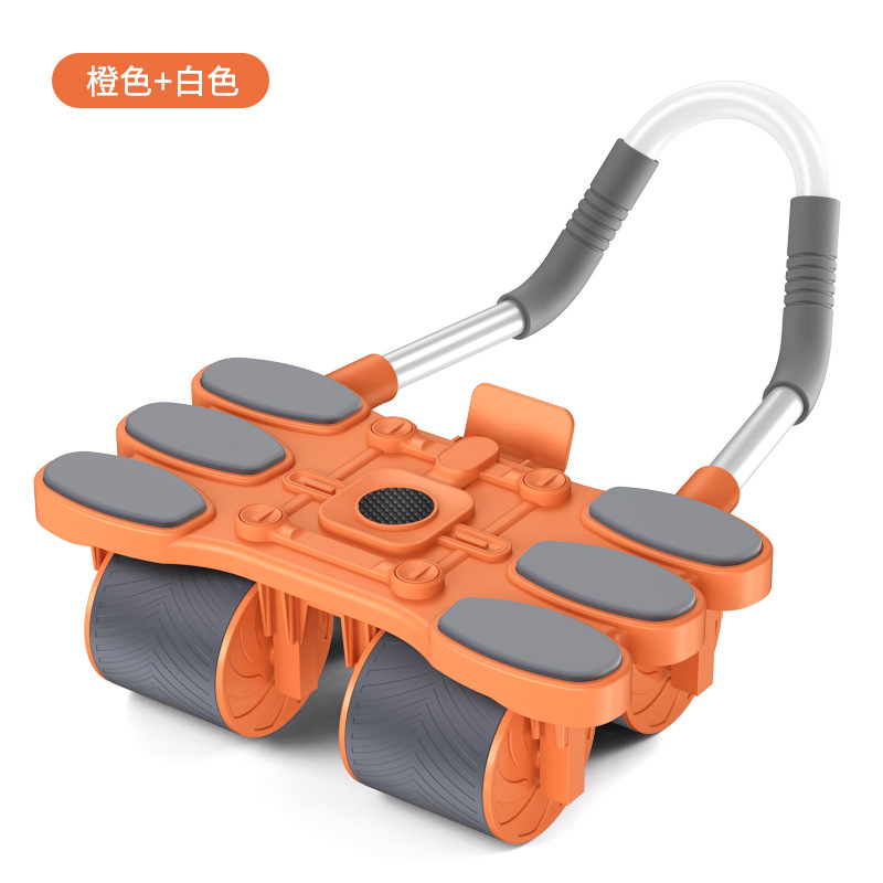 S frame 6 elbows 4 wheels orange + kneeling pad