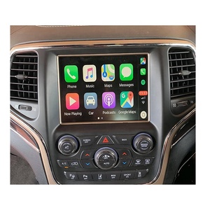 Kit de rétrofit WIFI Android Auto CarPlay installé pour écran Uconnect 8,4 pouces OEM, avec Spotify et Waze améliorés - Product Image 1