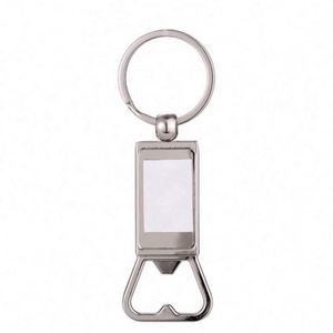 Llavero abrebotellas de sublimación al por mayor, recuerdo, regalo, logotipo personalizado, transferencia de tinta, corazón, llavero en blanco para sublimación con foto - Product Image 5
