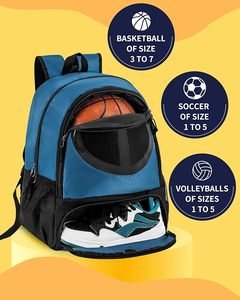 Muestra gratuita: Mochila deportiva informal plegable e impermeable para hombre con compartimento para zapatos y gran capacidad - Product Image 2