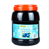 Popular Energy Boost Light Sweet Natural Blueberry Jam HACCP Certified Flavored Fruit Tea Beverage Dessert Use