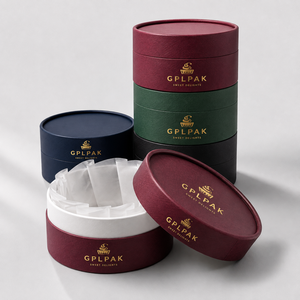 Eco-Friendly Custom Cardboard Round Shape Box CMYK <strong>Partone</strong> Color Pink Grey Cardboard for Cake - Product Image 1