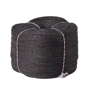 Venta al por mayor de fábrica de diámetro personalizado de nailon poliéster polipropileno PP PE Danline 3 hebras cuerda de embalaje de plástico torcido - Product Image 4