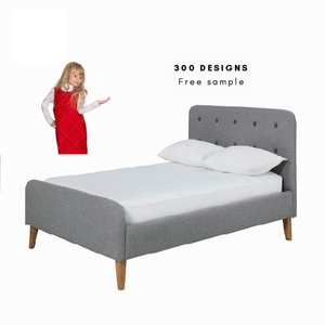 Free Sample <strong>White</strong> Wall Mdf Design Furniture Bedroom <strong>Single</strong> <strong>Bed</strong> - Product Image 3