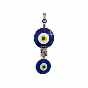 12x33CM Verre Evil Eyes Tenture murale Décoration Design unique et accrocheur pour la décoration intérieure - Product Image 2