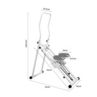 Vente en gros : Appareil de fitness pliable pour la maison, simulateur d'escalade vertical et stepper, pour entraînement complet du corps
