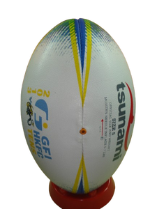 New Premium Quality Professional <b>Match</b> Rugby Ball Customized Logo Printed Size 4,5 Customized Training Rugby Sports Ball - Product Image 4