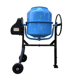 Bán buôn 220V Điện Mini Mixer Chất lượng cao xách tay bê tông xi măng Mixer 180l-260l di chuyển trộn trống nhà máy Mixer - Product Image 4