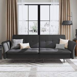 Japon tarzı antika Futon <span class=keywords><strong>Knockdown</strong></span> cabrio çekyat depolama ile oturma odaları yatak odası ev mobilya için popüler - Product Image 2