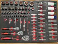 258 pièces outils robuste métal acier outil coffre boîte ensemble CE OEM Garage armoire atelier stockage chariot chariot Caja De Herramientas