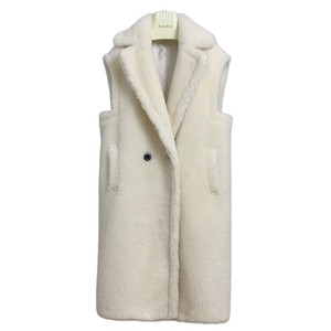 EW rrival-Chaqueta sin mangas de omen, <span class=keywords><strong>chaleco</strong></span> femenino de piel de peluche - Product Image 1