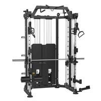Station d'entraînement multifonctionnelle C81, équipement de musculation complet intégré pour salle de sport commerciale