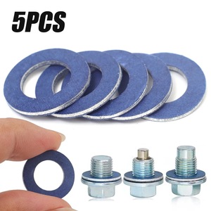 Toyota Oil Pan Gasket 90430-12031 Aluminum Drain <b>Plug</b> Washer Automotive Engine System Part - Product Image 3