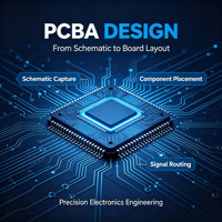Solutions PCBA personnalisées pour la conception de développement électronique intelligent, communication sans fil, matériau en aluminium, fiable