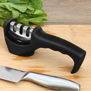 Afilador de Cuchillos de 3 Etapas - Afilador Manual Profesional de 3 Etapas para Afilar Cuchillos de Cocina - Product Image 3