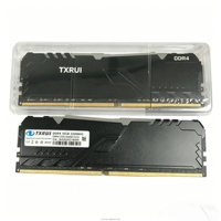 DDR4 Gaming High-Speed Memory Module Desktop RAM 8GB 16GB 2666 mhz 3200MHz with Black Heat Sink