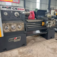 Tour à métaux conventionnel robuste d'occasion Baoji CS6150B, entre centres 2000 mm, pour usage industriel