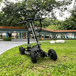 สกู๊ตเตอร์พับได้สำหรับผู้ใหญ่แบบพกพาความเร็วสูง 4 ล้อ ขายส่ง - Product Image 3