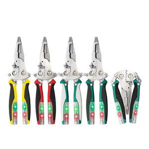 2025 sangle épaissie avec fonction de détection d'électricité <span class=keywords><strong>pince</strong></span> à dénuder pliante <span class=keywords><strong>pince</strong></span> à <span class=keywords><strong>sertir</strong></span> pour électriciens outil à main - Product Image 2