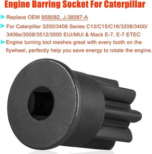 Outil de réglage de hauteur d'injecteur 9U-7227, douille de calage moteur J-38587-A pour CAT Caterpillar 3406E C15 C16 - Product Image 3