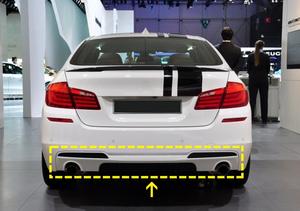 Diffusore Posteriore in Carbonio per <span class=keywords><strong>BMW</strong></span> <span class=keywords><strong>F10</strong></span> M-Tech M Sport <span class=keywords><strong>Paraurti</strong></span> 535i 550i 2010-2016 - Product Image 4