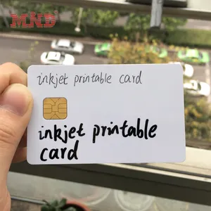 Cartão de inkjet chip 4428 pvc cartão de identificação printable