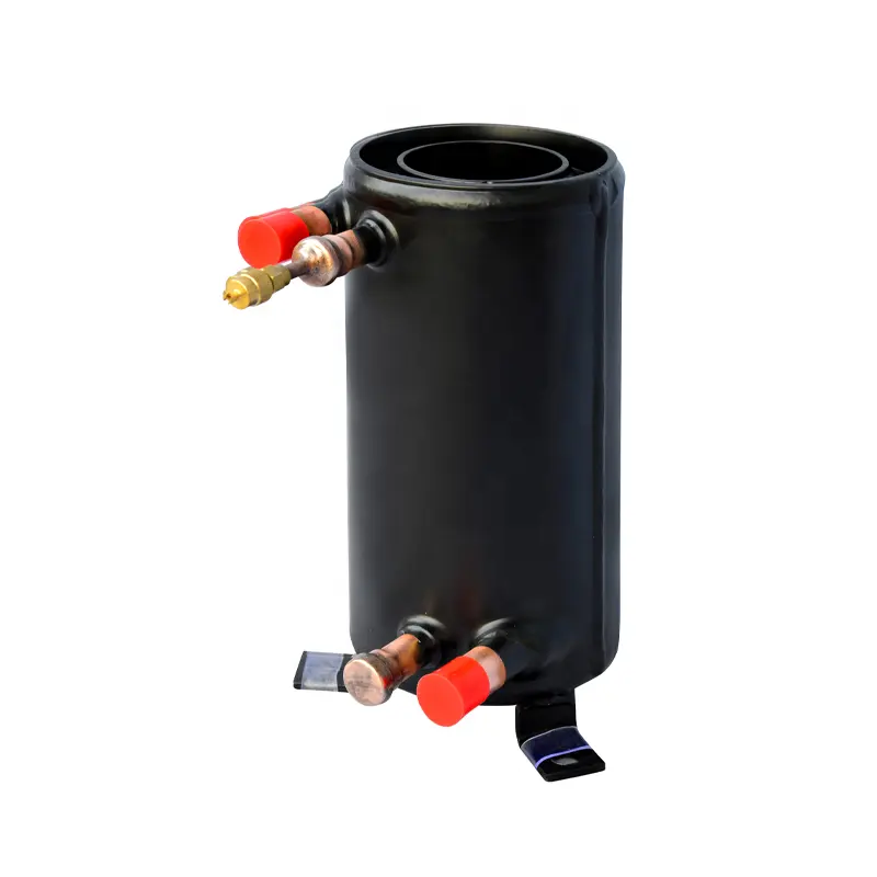 Échangeur de chaleur à coque, mm, extracteur de chaleur d'air, accumulateur et bobine de refroidissement