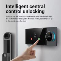Panneau de commande intelligent pour la maison, écran tactile 6 pouces, Android 8.1, passerelle Zigbee, contrôle de l'éclairage 2 canaux, KNX MODBUS RS485 pour l'automatisation domestique