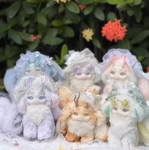 Tutulong Fantasy Forest Tea Party Plush Blind Box Kawaii Doll Random Mystery Box Surprise Rabbit Dragon Anime Figures Toys Gifts - Product Image 3