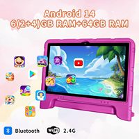 Tablette Android de haute qualité de 10 pouces, dernière génération, vente en gros d'usine, personnalisable, meilleur cadeau pour les enfants, étude, divertissement, tablette pour enfants