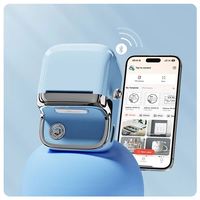 Imprimante d'étiquettes thermiques portable mini sans fil, machine à créer des autocollants pour petites entreprises, codes QR, étiquettes de prix