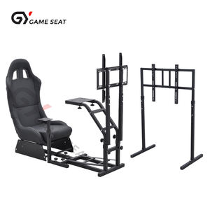 GY032-2定制单人拉力驾驶模拟器设备椅架驾驶舱，适用于PC、Wii、Xbox 360、罗技G25、G27、G29、G920 - Product Image 1