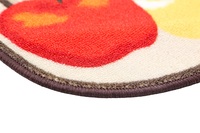 Polyester Küchenmatte mit Reichhaltigem Muster Rutschfester Weicher Bodenteppich für den Heimgebrauch in der Küche