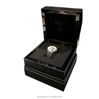 Boîte à bijoux vintage en bois avec pendentif vente en gros Boîte cadeau en carton imprimé pour bague et bracelet Boîte en plastique pour montre Boîtes de voyage