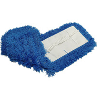 Recharge de balai à poussière réutilisable en microfibre industrielle, taux d'absorption rapide pour le nettoyage des sols des hôpitaux, des usines et des hôtels