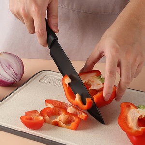 Couteau à viande en acier inoxydable à prix de gros, ensemble de couteaux de cuisine avec bloc - Product Image 4