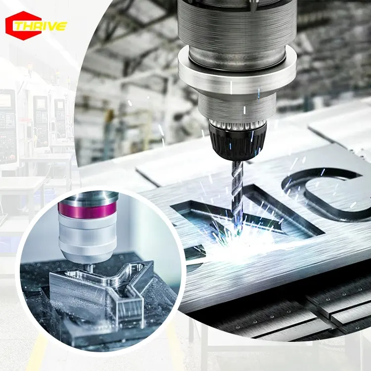 أجزاء ماكينة CNC ذات 5 محاور دقيقة مخصصة من شركة التصنيع الأصلية مخرطة معدنية لتحويله إلى مكونات طحن من الألومنيوم المقاوم للصدأ خدمات ماكينة CNC