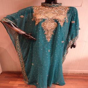 Vestido musulmán de manga larga para mujer, caftán de Dubái, Abaya, túnicas islámicas elegantes, ropa - Product Image 5