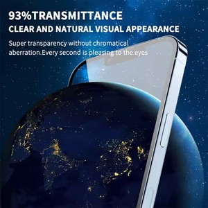 Protector de Pantalla de Vidrio Templado OG Purple Antiestático <span class=keywords><strong>ESD</strong></span> HD 9H con Cobertura Total y Antihuellas para iPhone 15/16/17 Air Plus Pro Max - Product Image 5